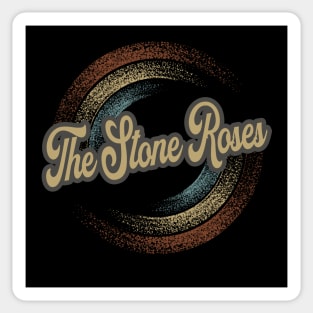 The Stone Roses Vintage Vynil Sticker